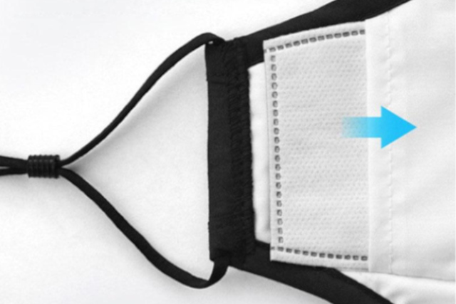 Front Face Mask with Filter